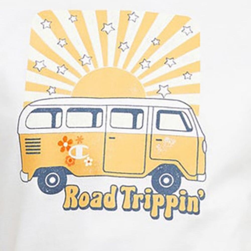 Champion Women's Road Trippin Heritage Heavyweight Cropped Shirt XL